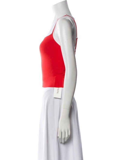 A.L.C. Square Neckline Sleeveless Crop Top