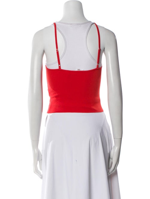 A.L.C. Square Neckline Sleeveless Crop Top