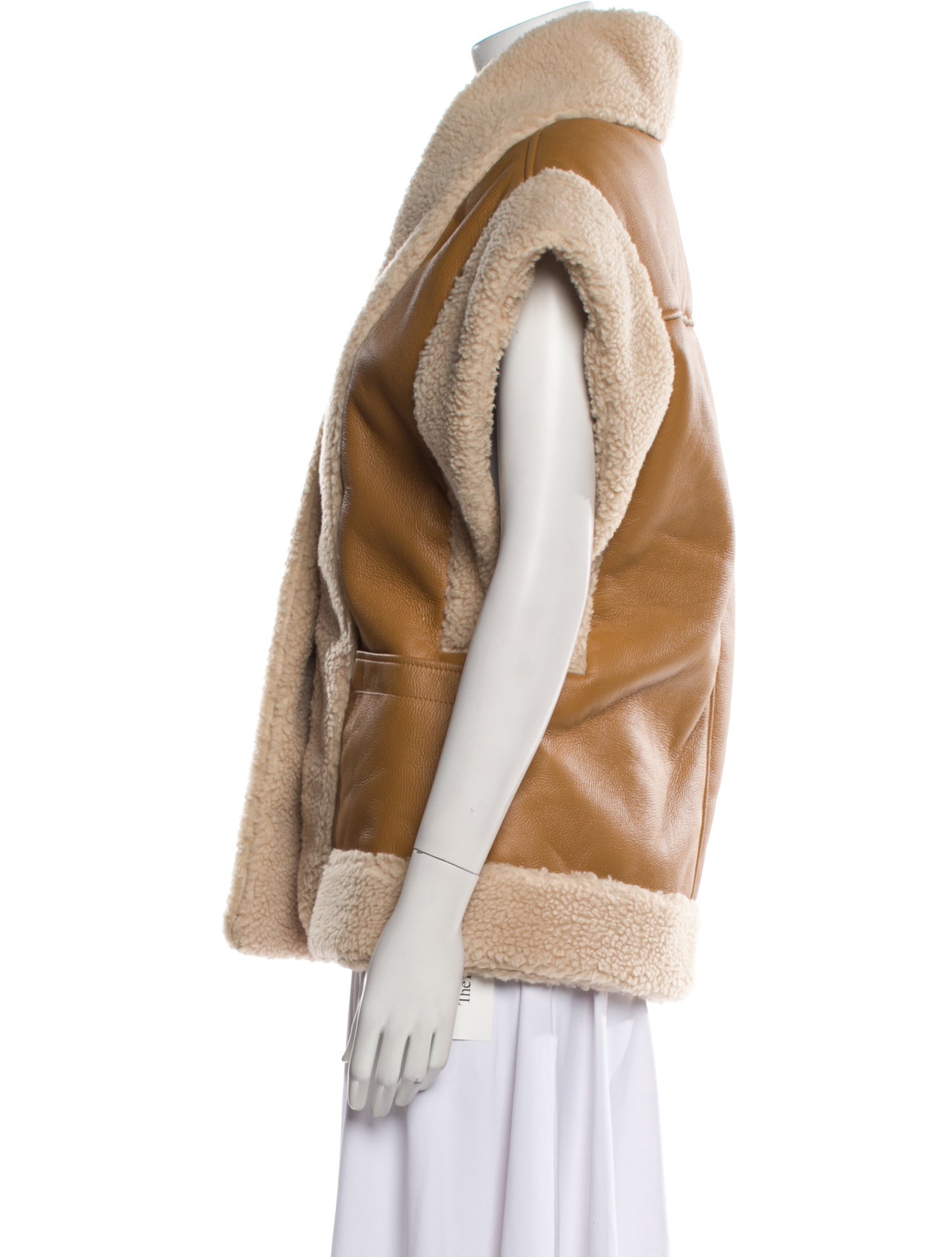 A.L.C. Colorblock Pattern Vest