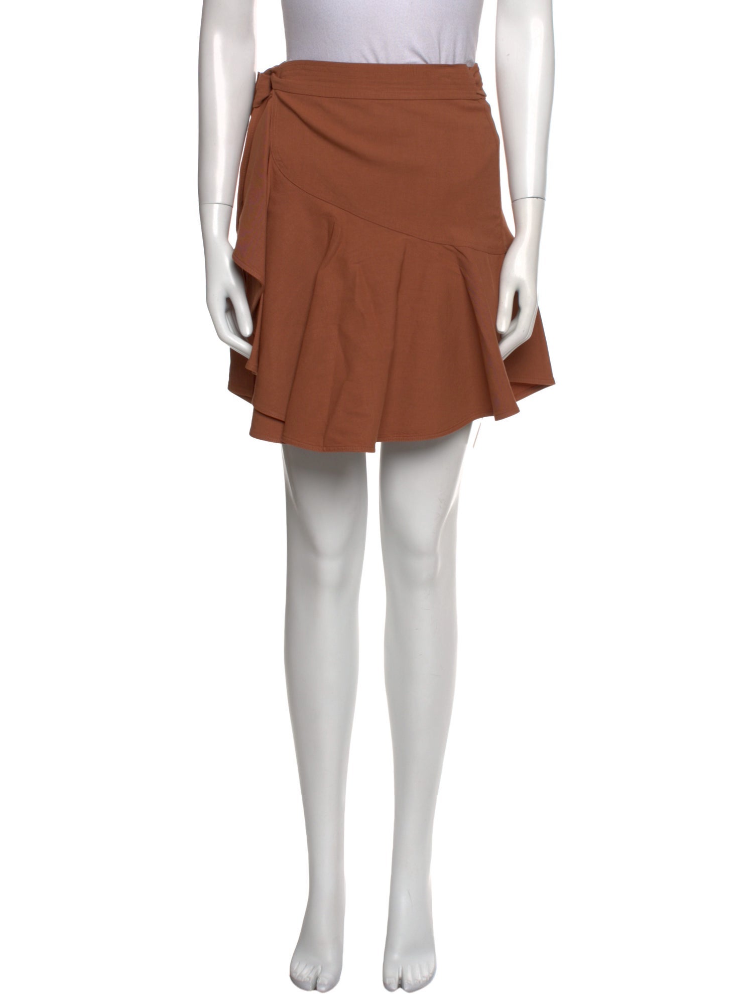 A.L.C. Ruffle Embellishment Mini Skirt