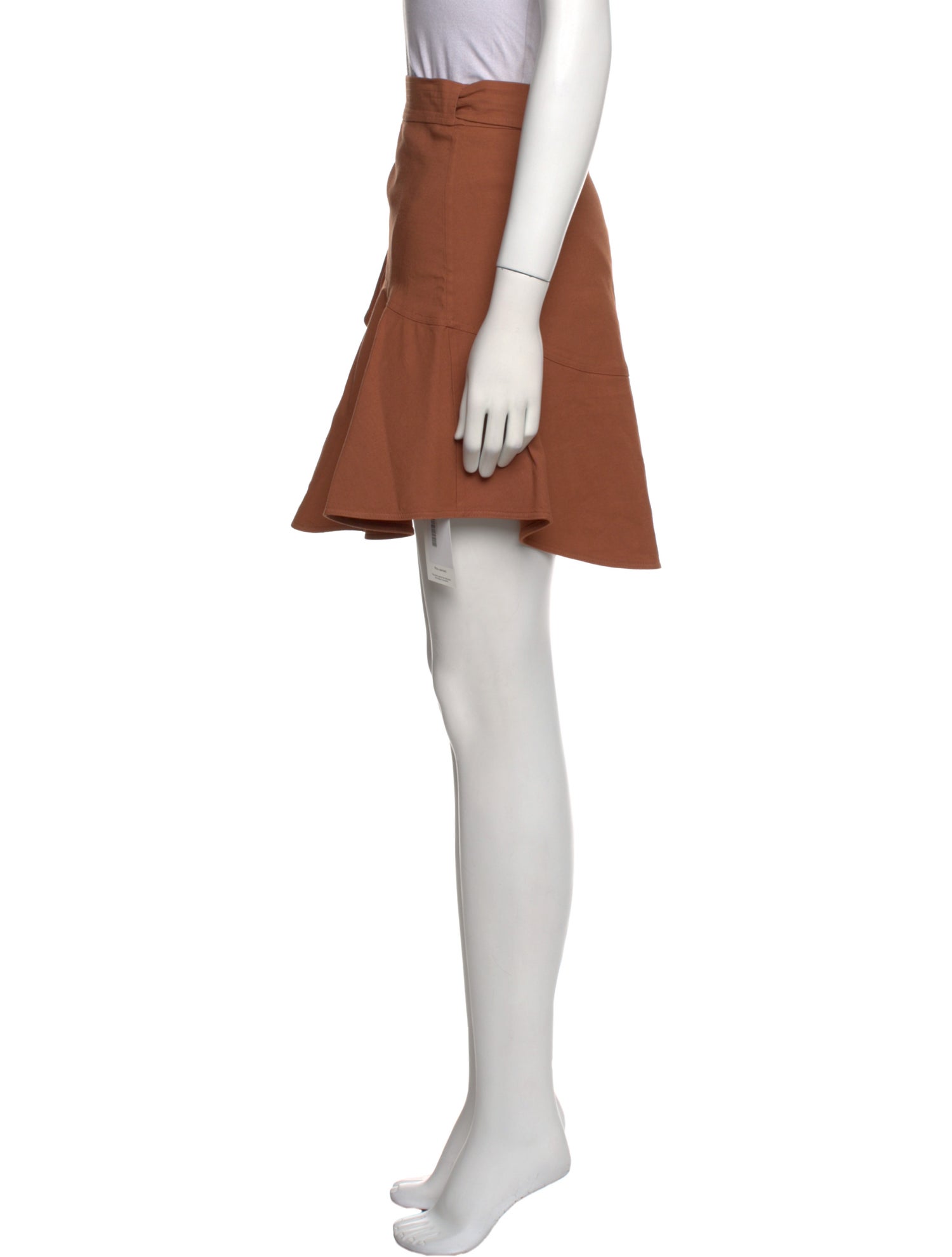 A.L.C. Ruffle Embellishment Mini Skirt