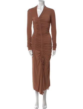 A.L.C. V-Neck Long Dress