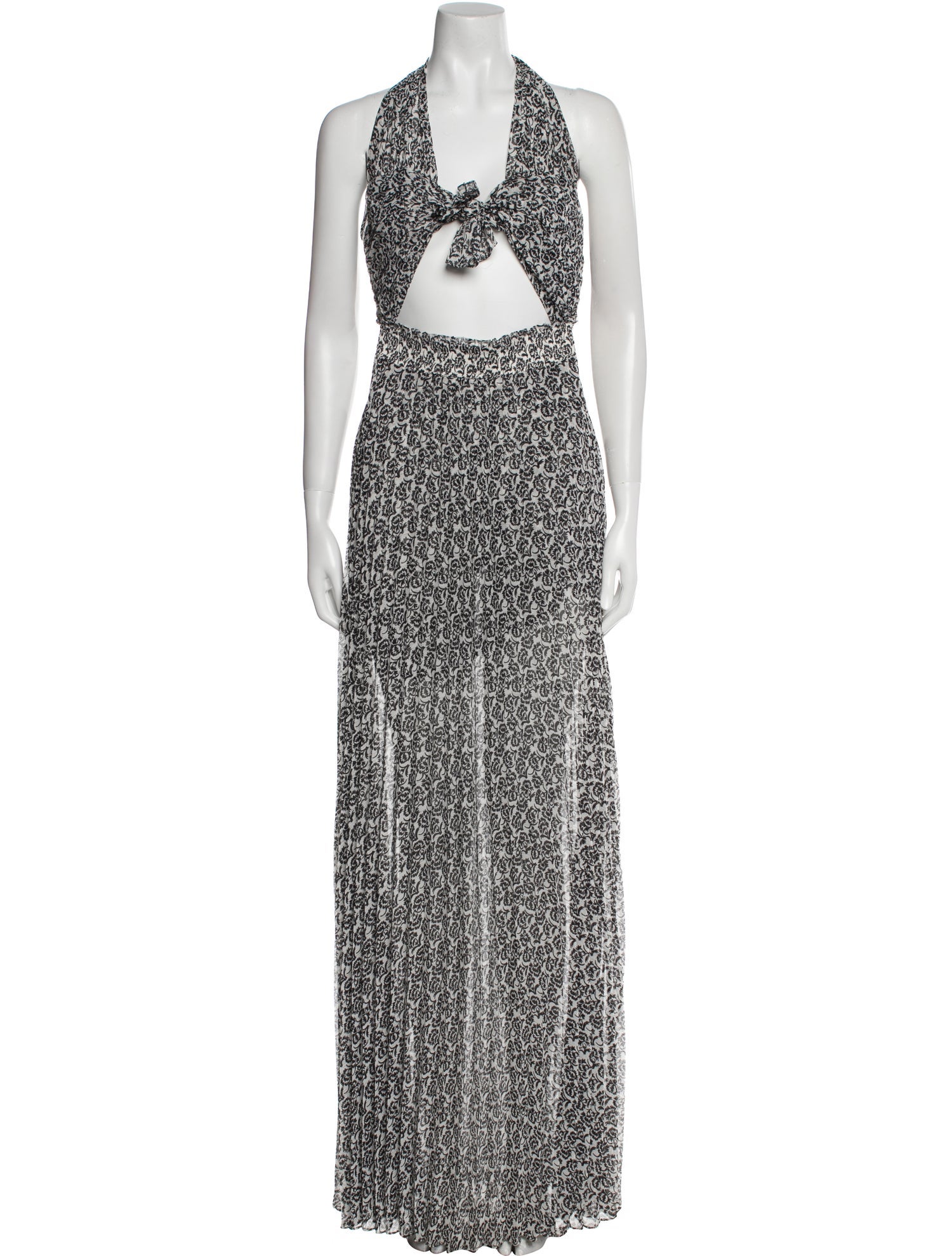 A.L.C. Printed Long Dress