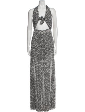 A.L.C. Printed Long Dress
