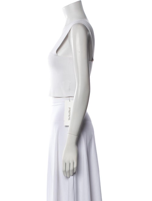 A.L.C. Square Neckline Sleeveless Crop Top