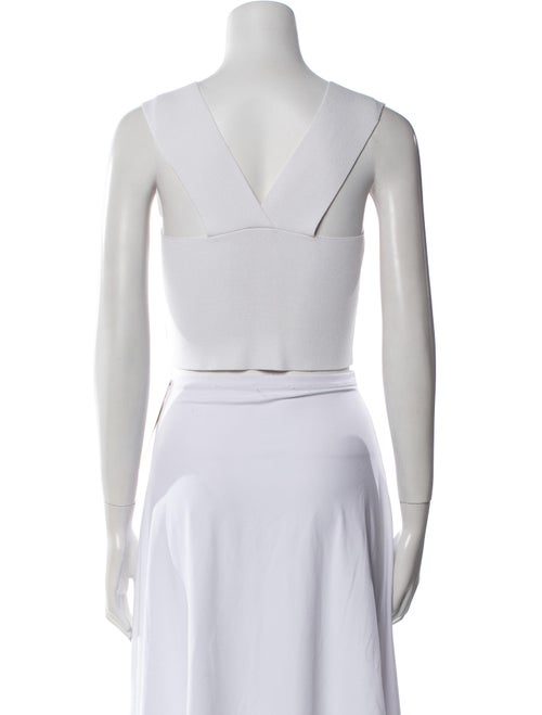 A.L.C. Square Neckline Sleeveless Crop Top