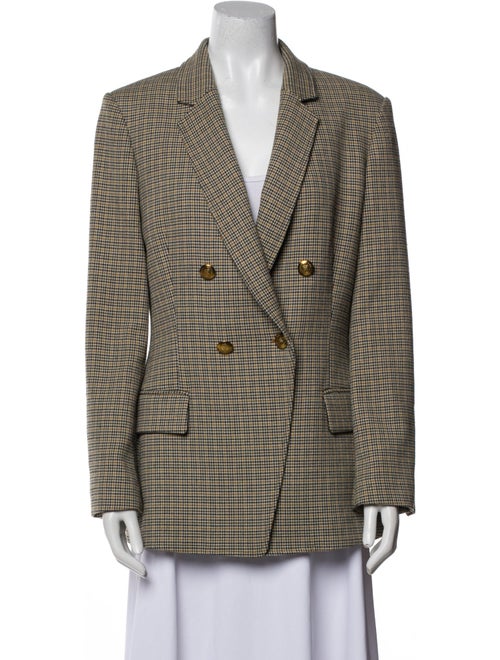 A.L.C. Plaid Print Blazer