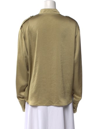 A.L.C. Long Sleeve Button-Up Top