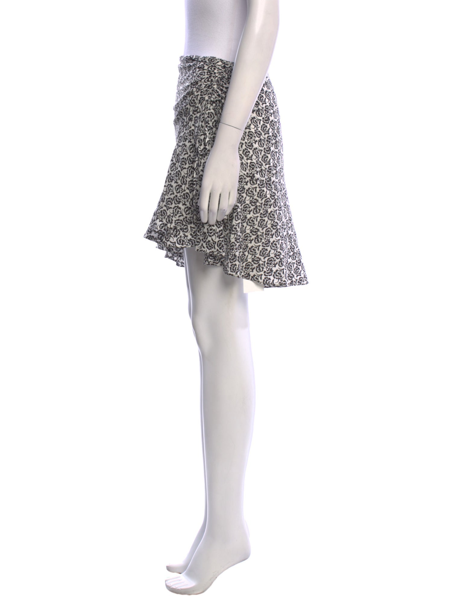 A.L.C. Silk Knee-Length Skirt