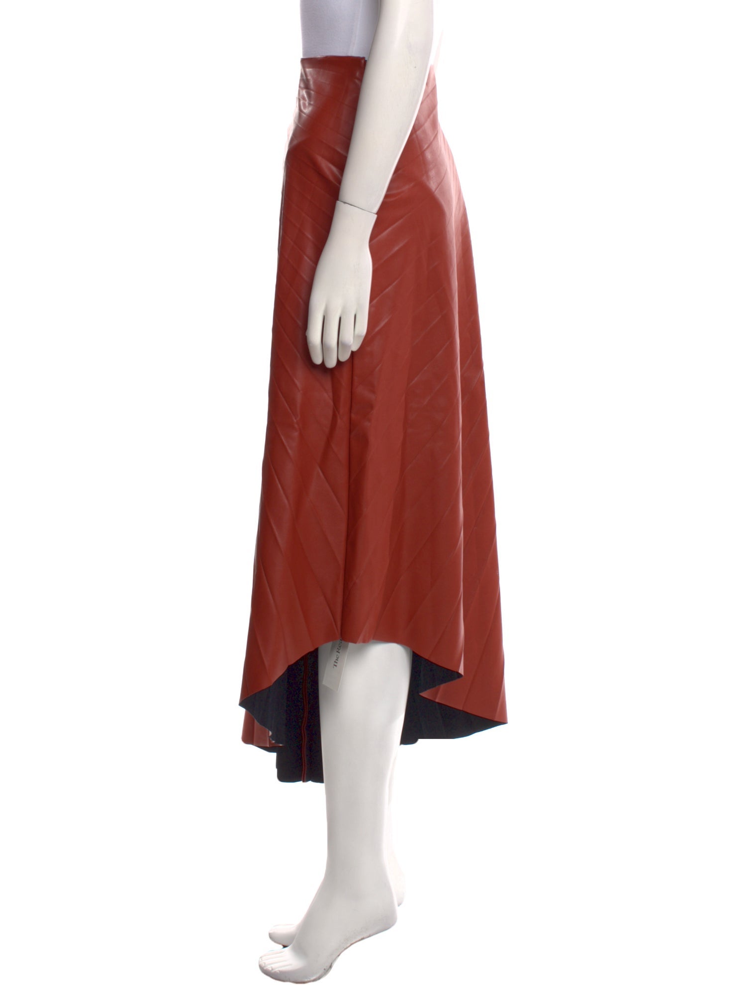 A.L.C. Pleated Accents Long Skirt