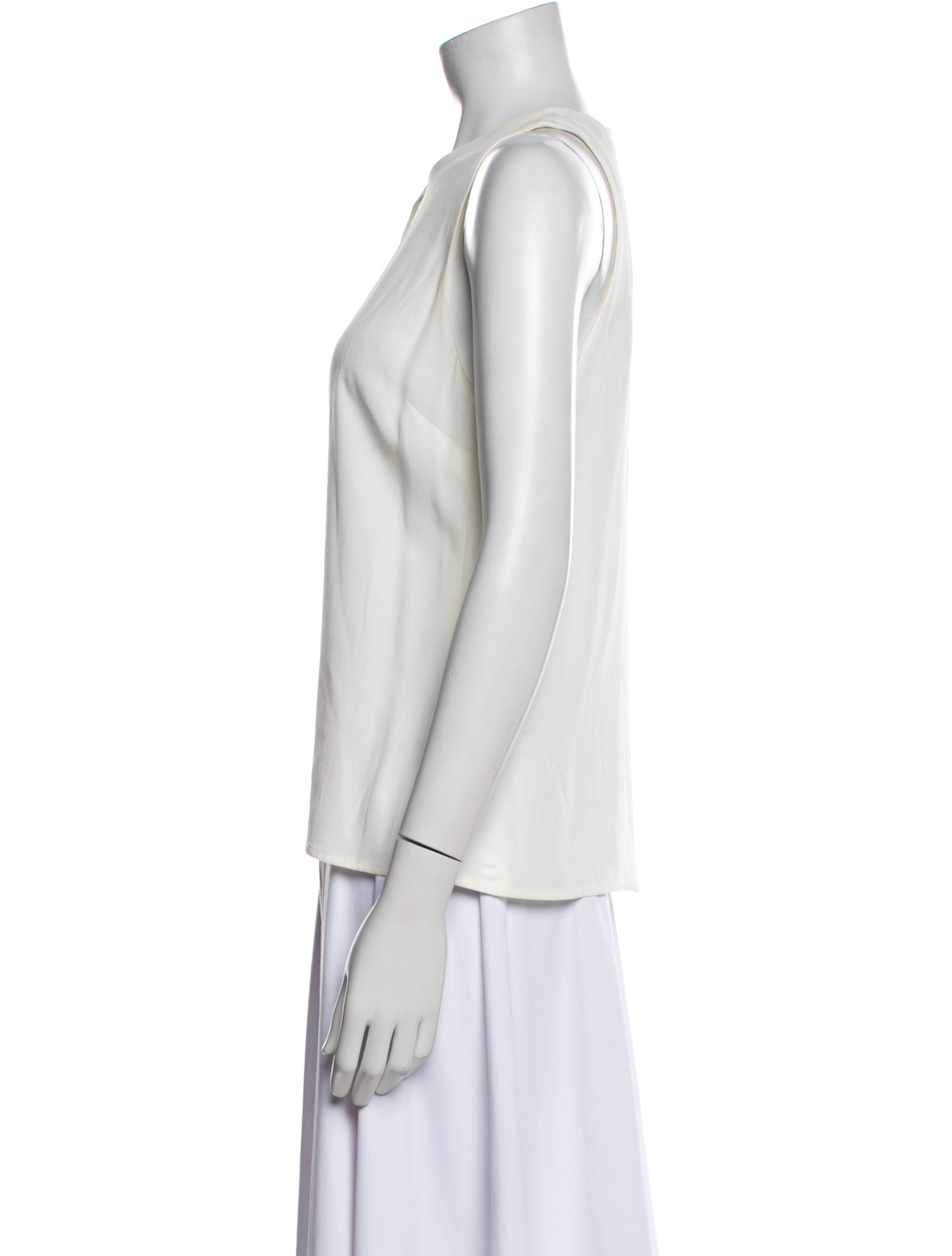 A.L.C. Crew Neck Sleeveless Blouse