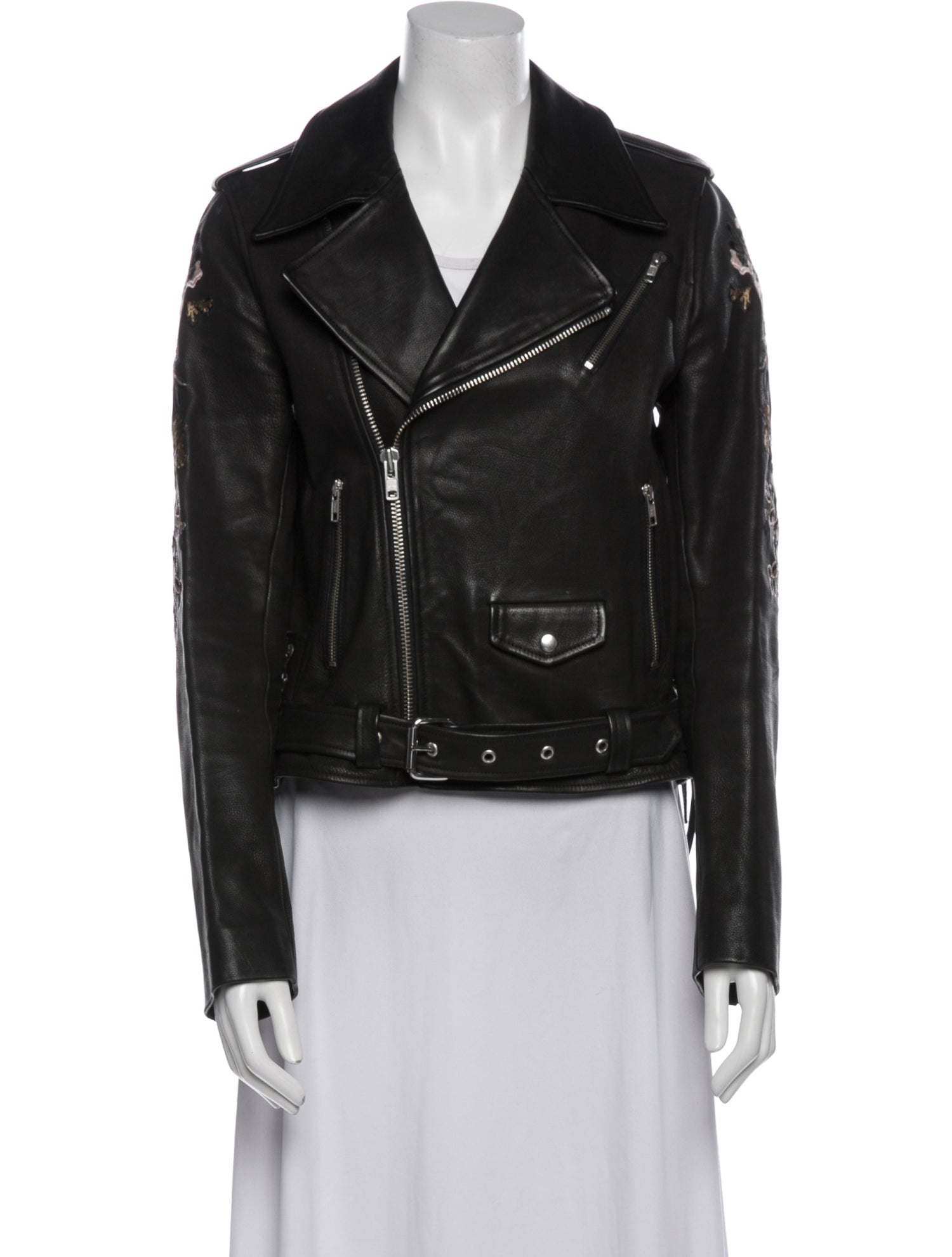 A.L.C. Leather Biker Jacket