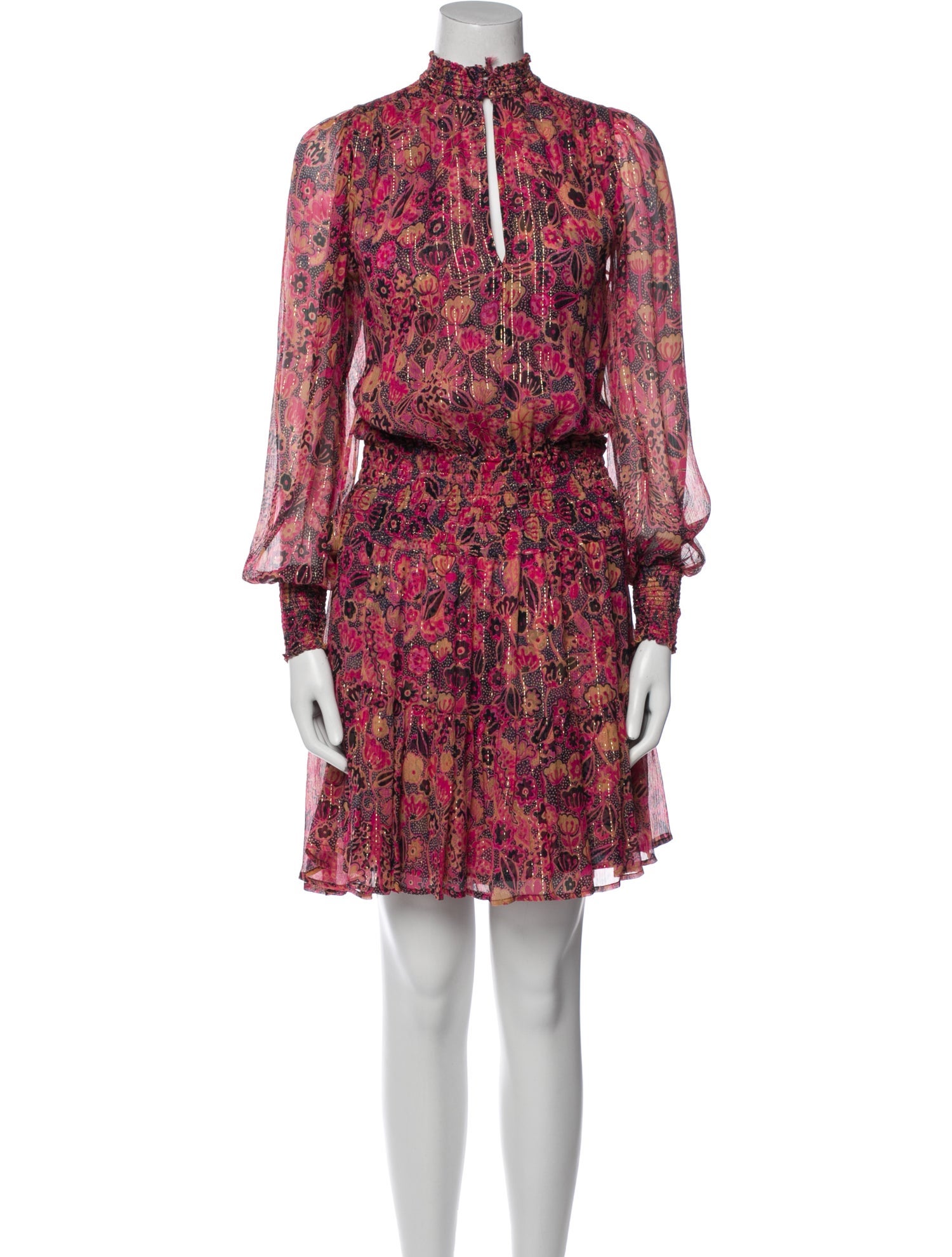 A.L.C. Silk Knee-Length Dress