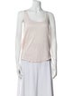 A.L.C. Linen Scoop Neck Top