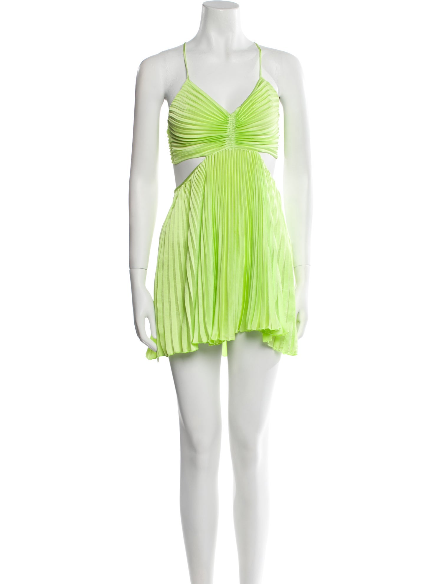 A.L.C. Halterneck Mini Dress