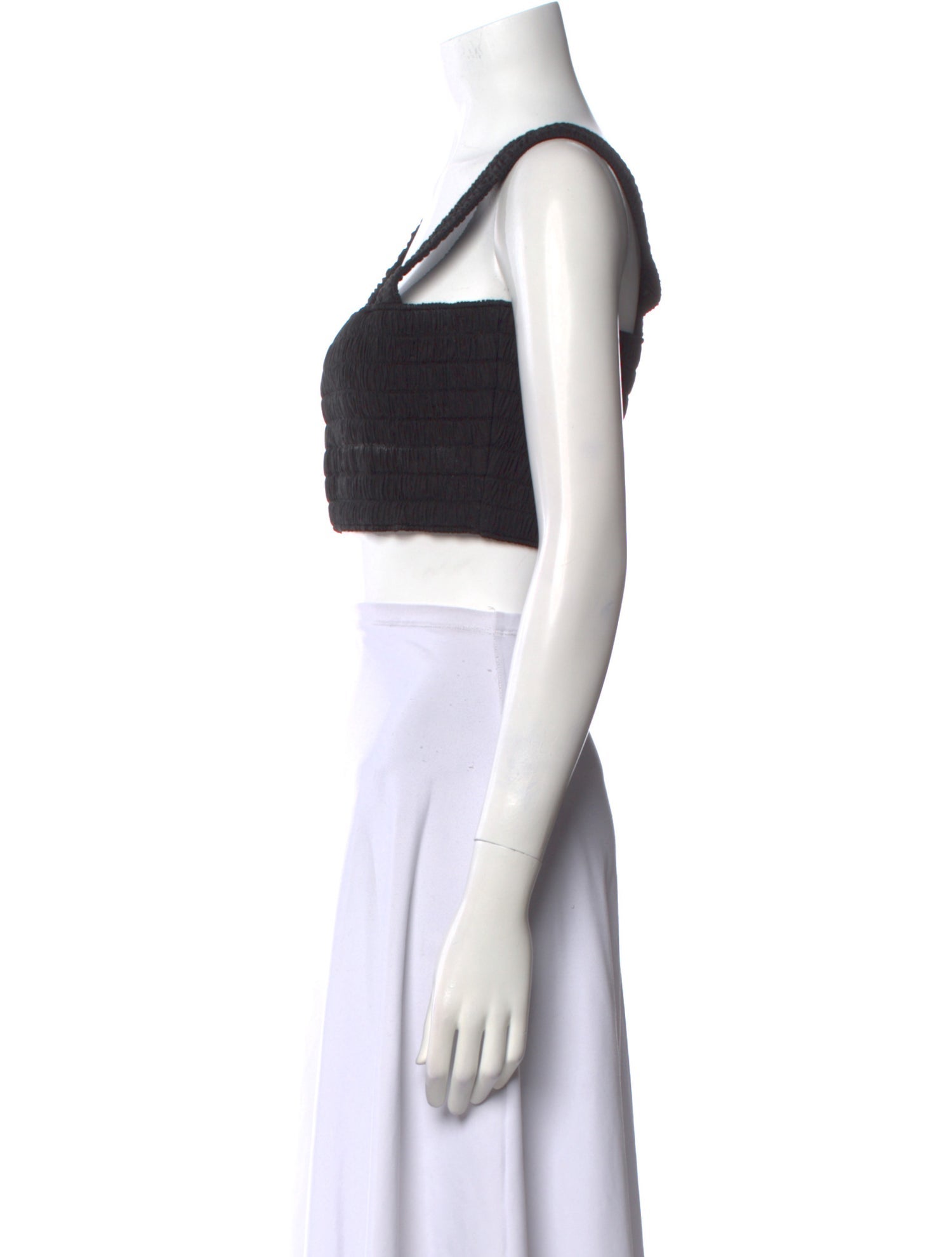 A.L.C. Square Neckline Sleeveless Crop Top