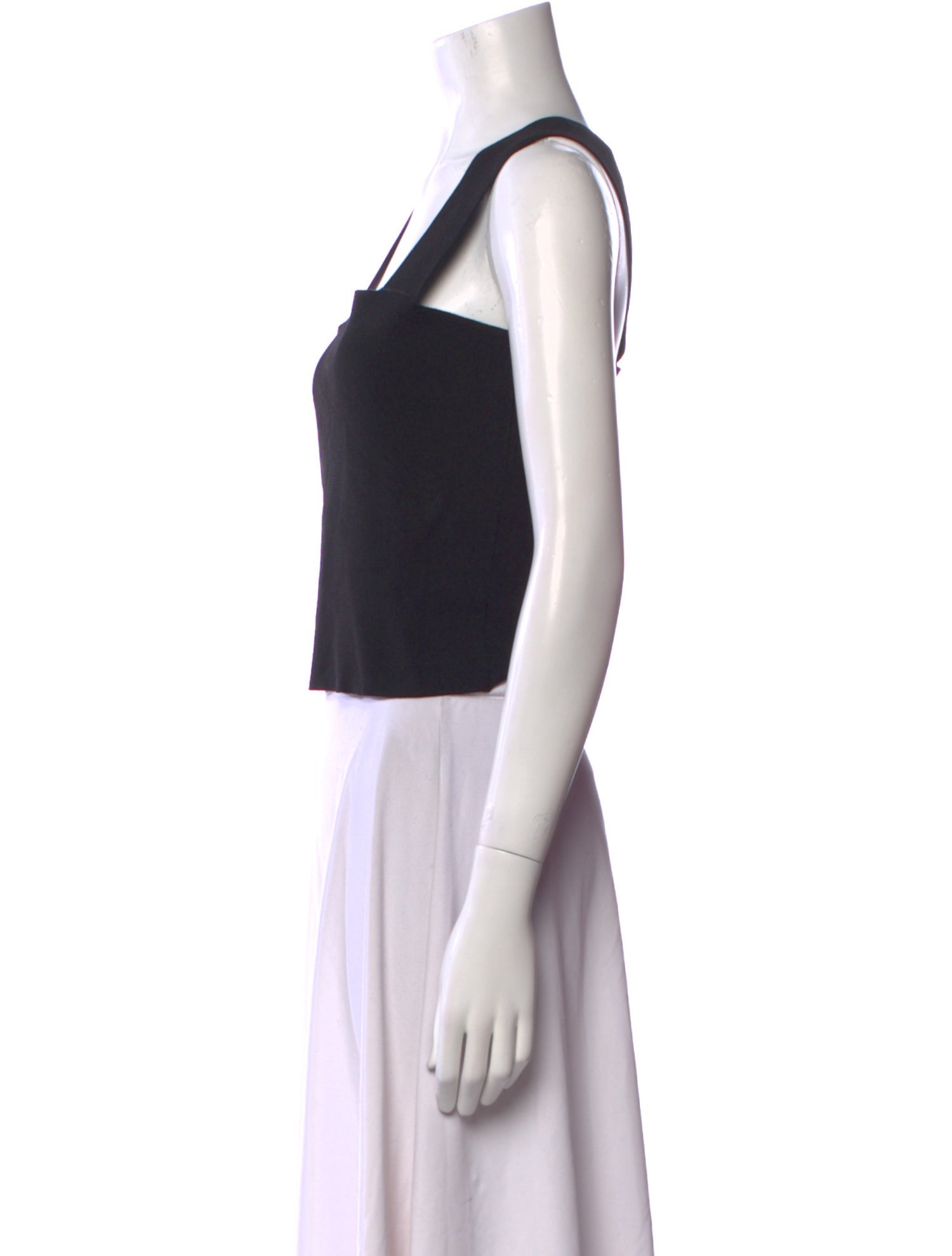 A.L.C. Square Neckline Sleeveless Crop Top