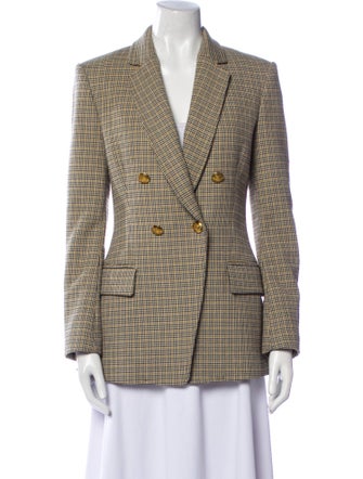 A.L.C. Plaid Print Blazer