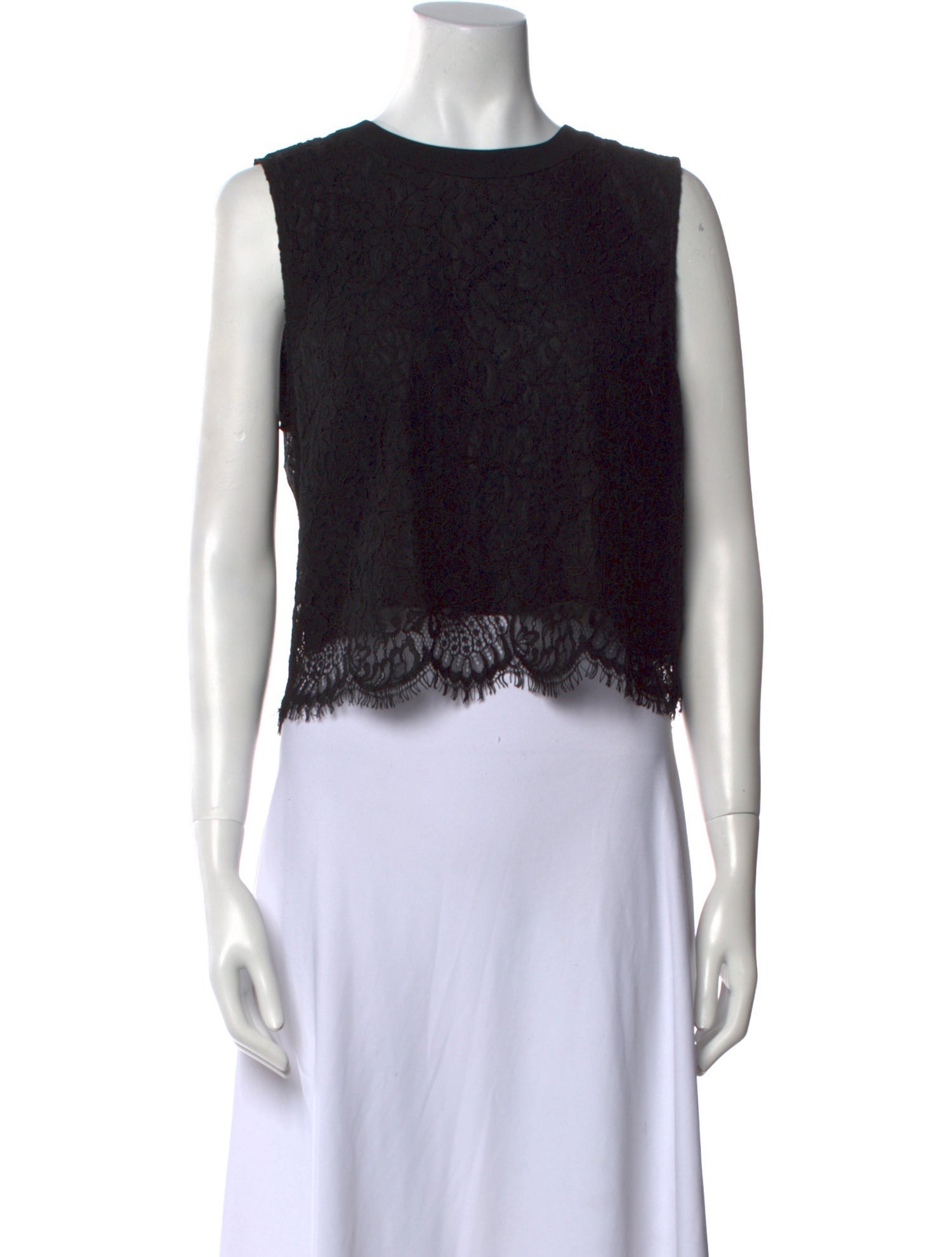 A.L.C. Crew Neck Sleeveless Crop Top w/ Tags