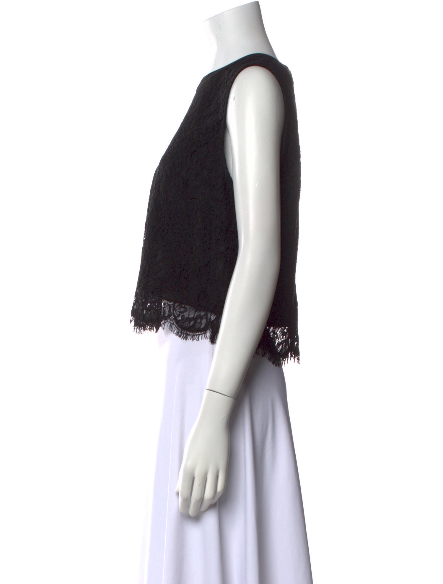 A.L.C. Crew Neck Sleeveless Crop Top w/ Tags