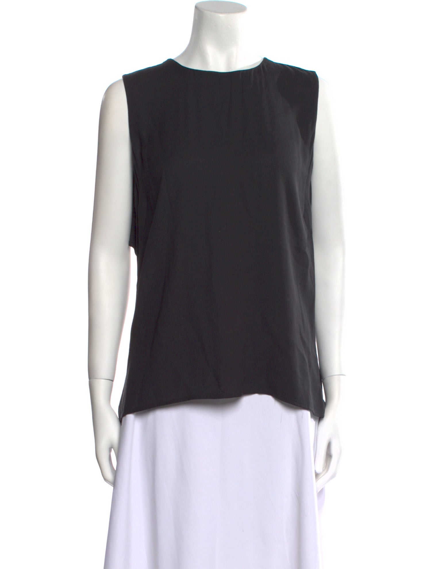 A.L.C. Silk Crew Neck Top