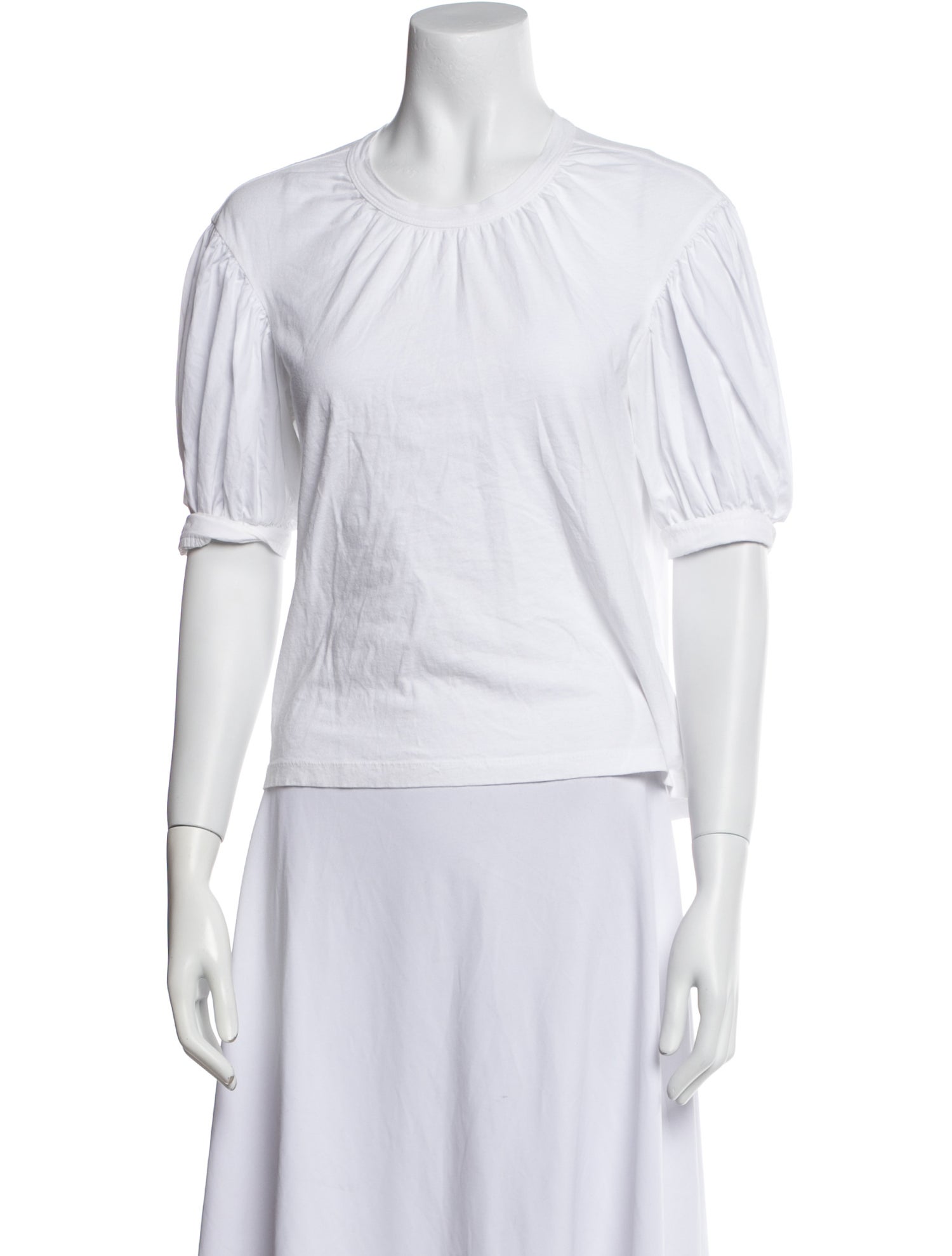 A.L.C. Scoop Neck Short Sleeve T-Shirt