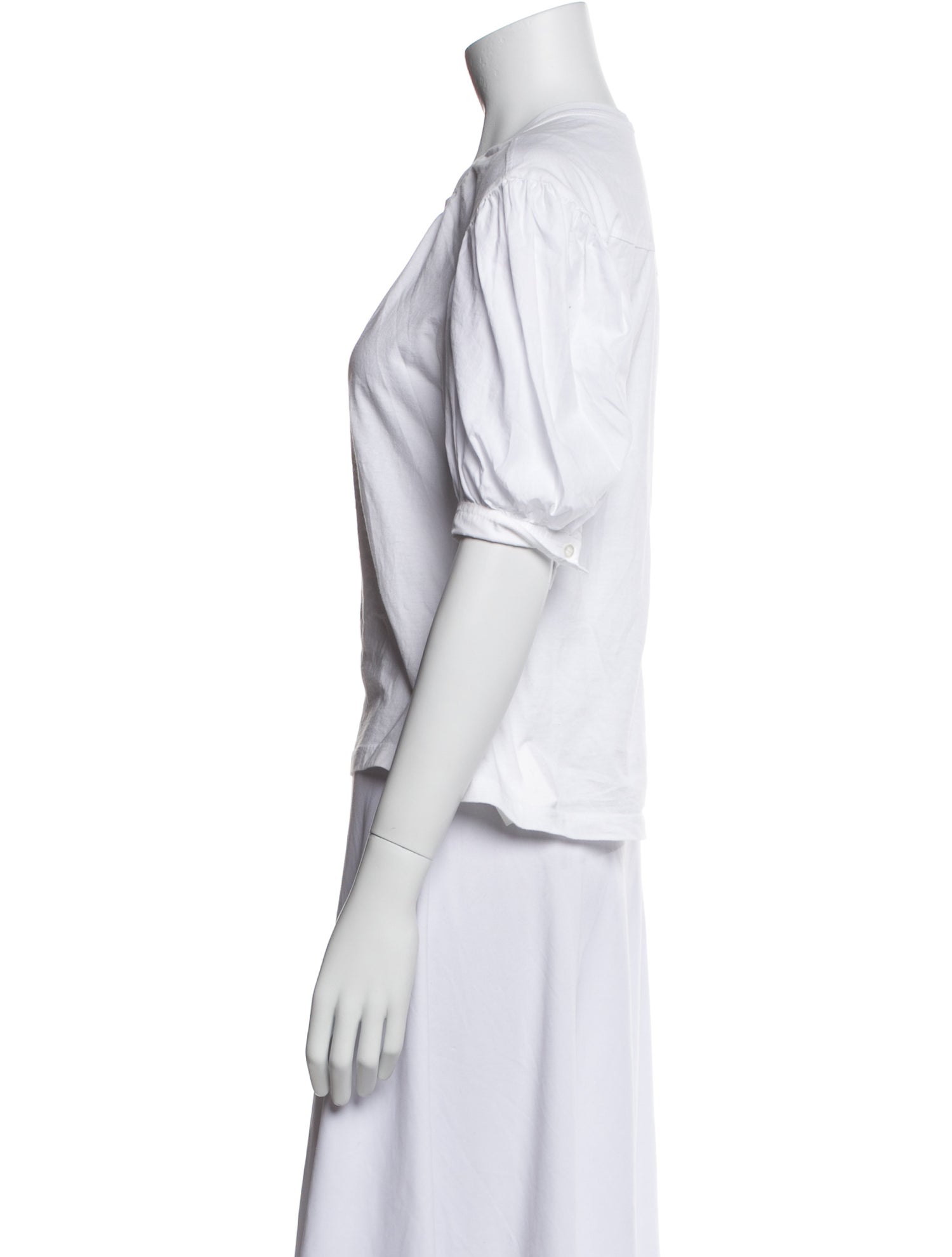 A.L.C. Scoop Neck Short Sleeve T-Shirt