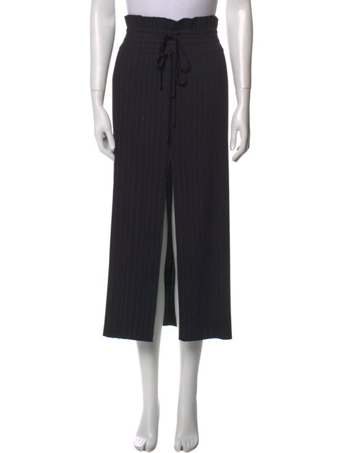 A.L.C. Ruffle Embellishment Midi Length Skirt