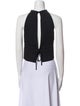 A.L.C. Halterneck Sleeveless Crop Top