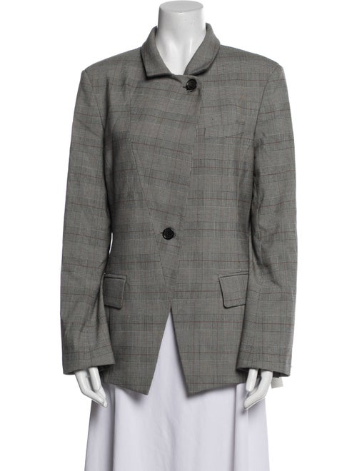 A.L.C. Plaid Print Blazer