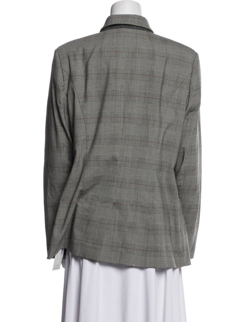 A.L.C. Plaid Print Blazer