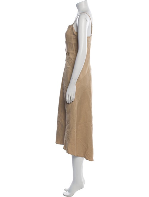 A.L.C. Linen Midi Length Dress