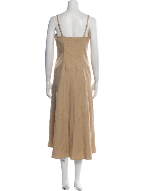 A.L.C. Linen Midi Length Dress