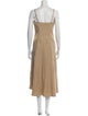 A.L.C. Linen Midi Length Dress