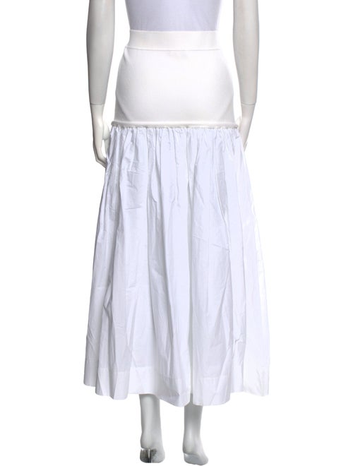 A.L.C. Ruffle Embellishment Midi Length Skirt