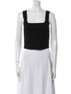 A.L.C. Square Neckline Sleeveless Crop Top