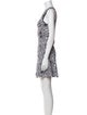 A.L.C. Printed Mini Dress