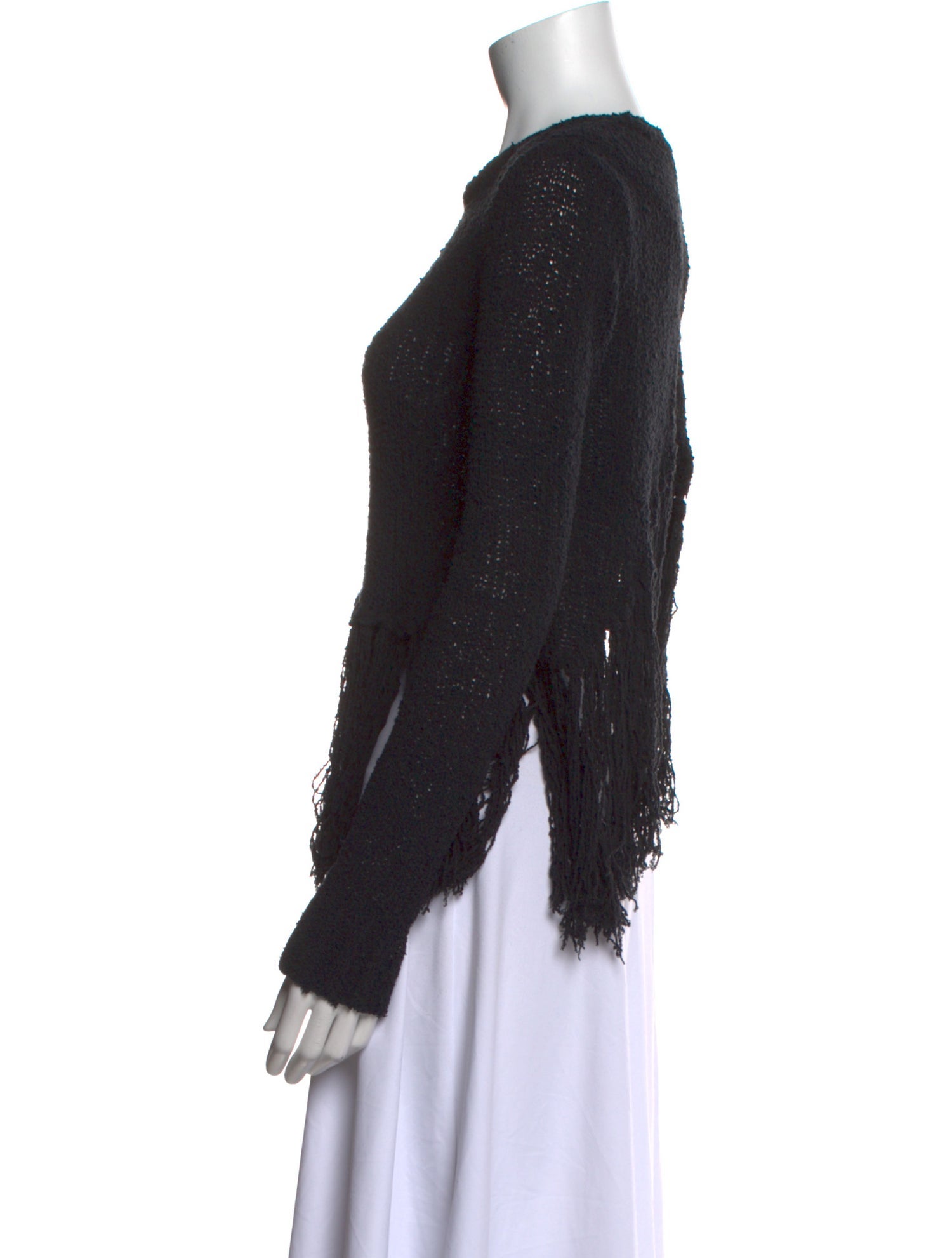 A.L.C. Silk Scoop Neck Sweater