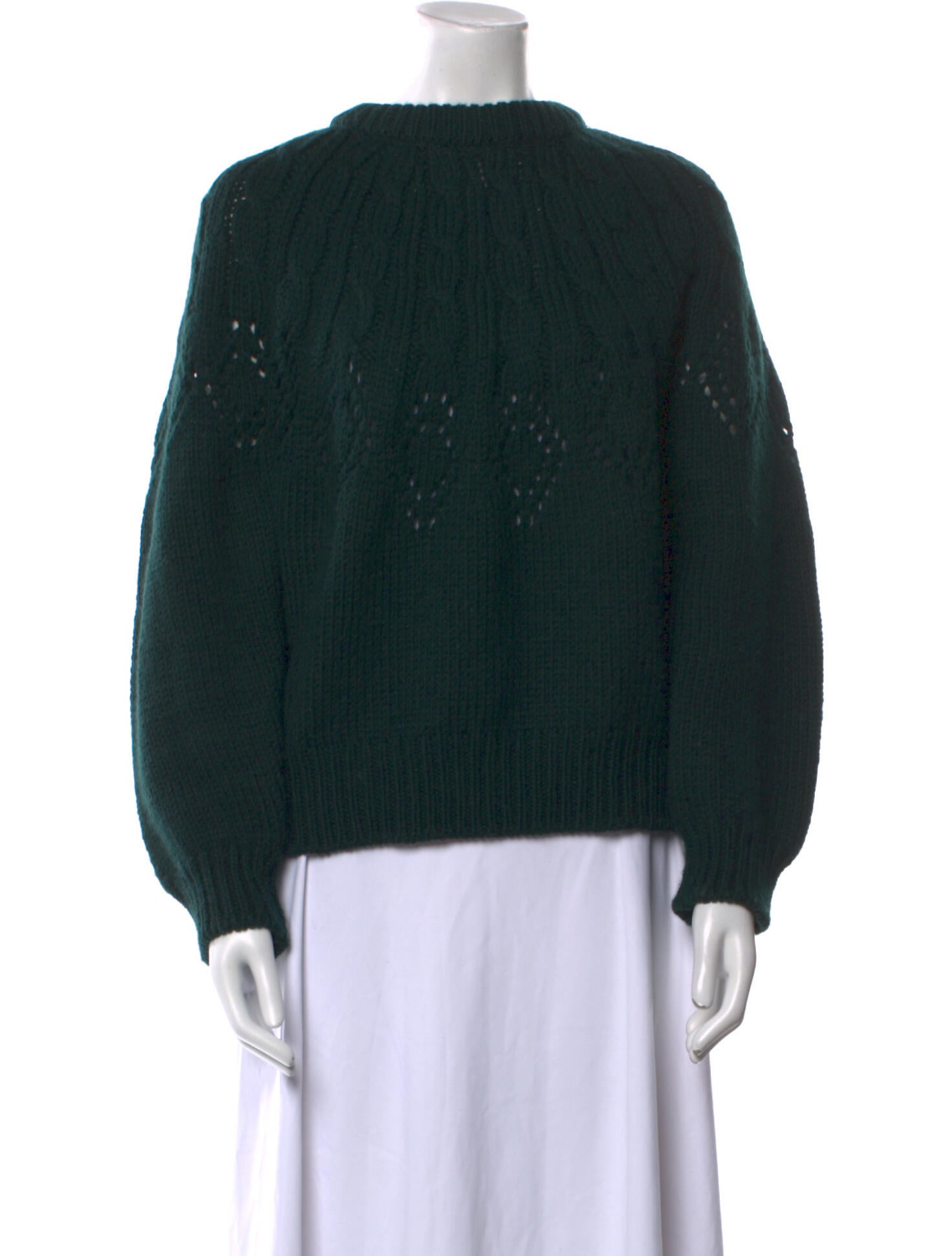A.L.C. Merino Wool Mock Neck Sweater