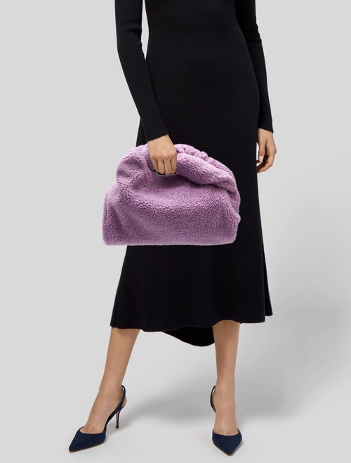 A.L.C. Faux Fur Top Handle Bag