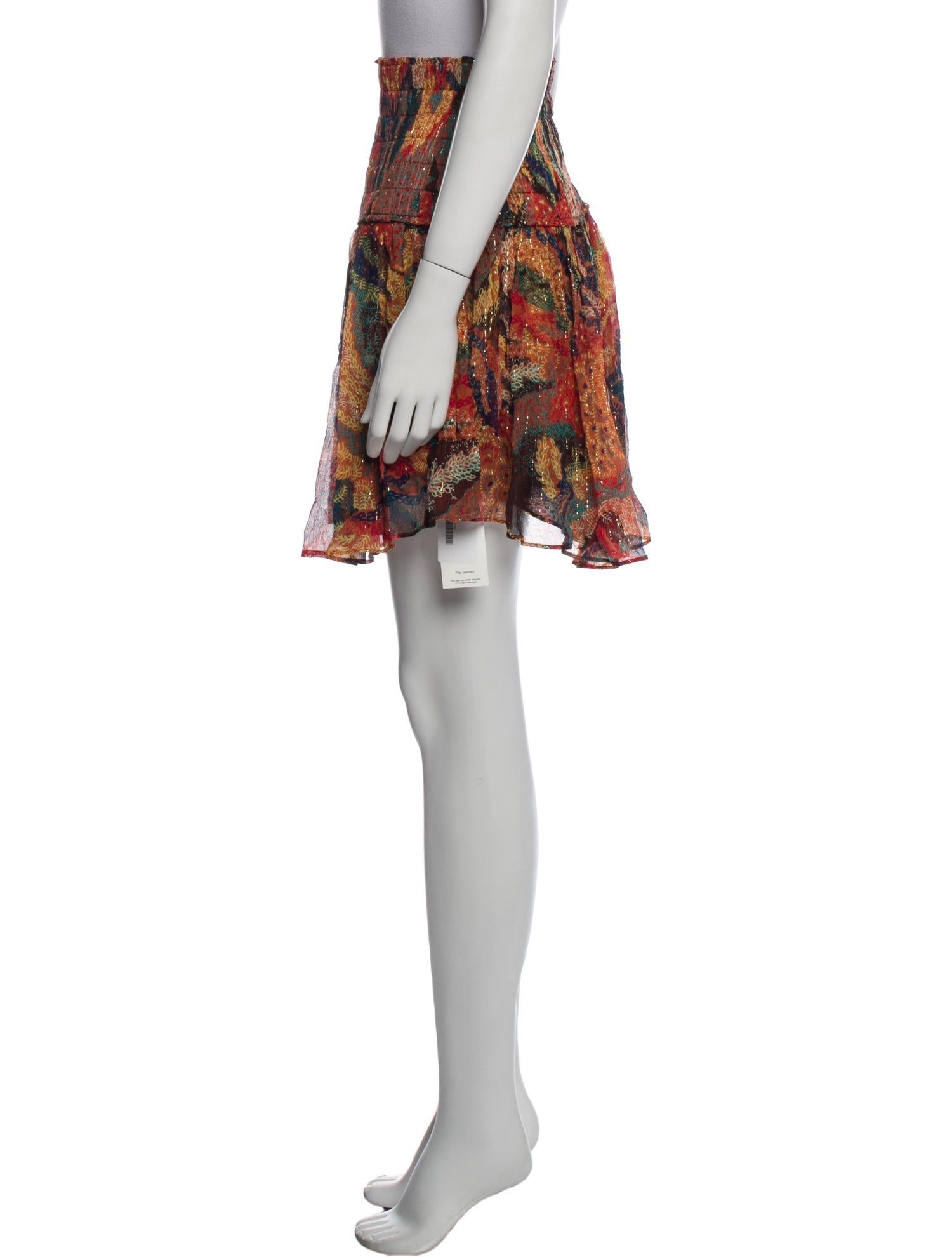 A.L.C. Silk Mini Skirt