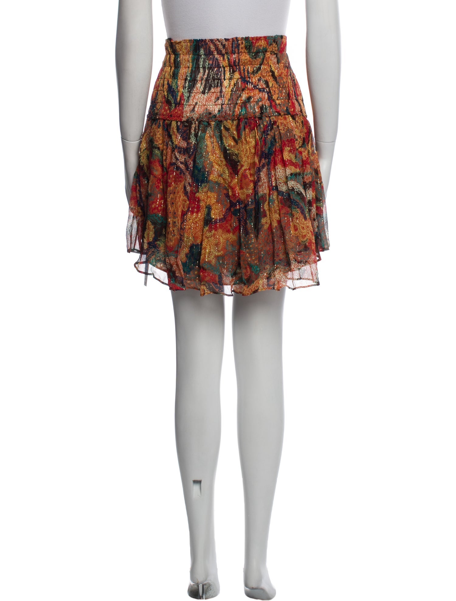 A.L.C. Silk Mini Skirt