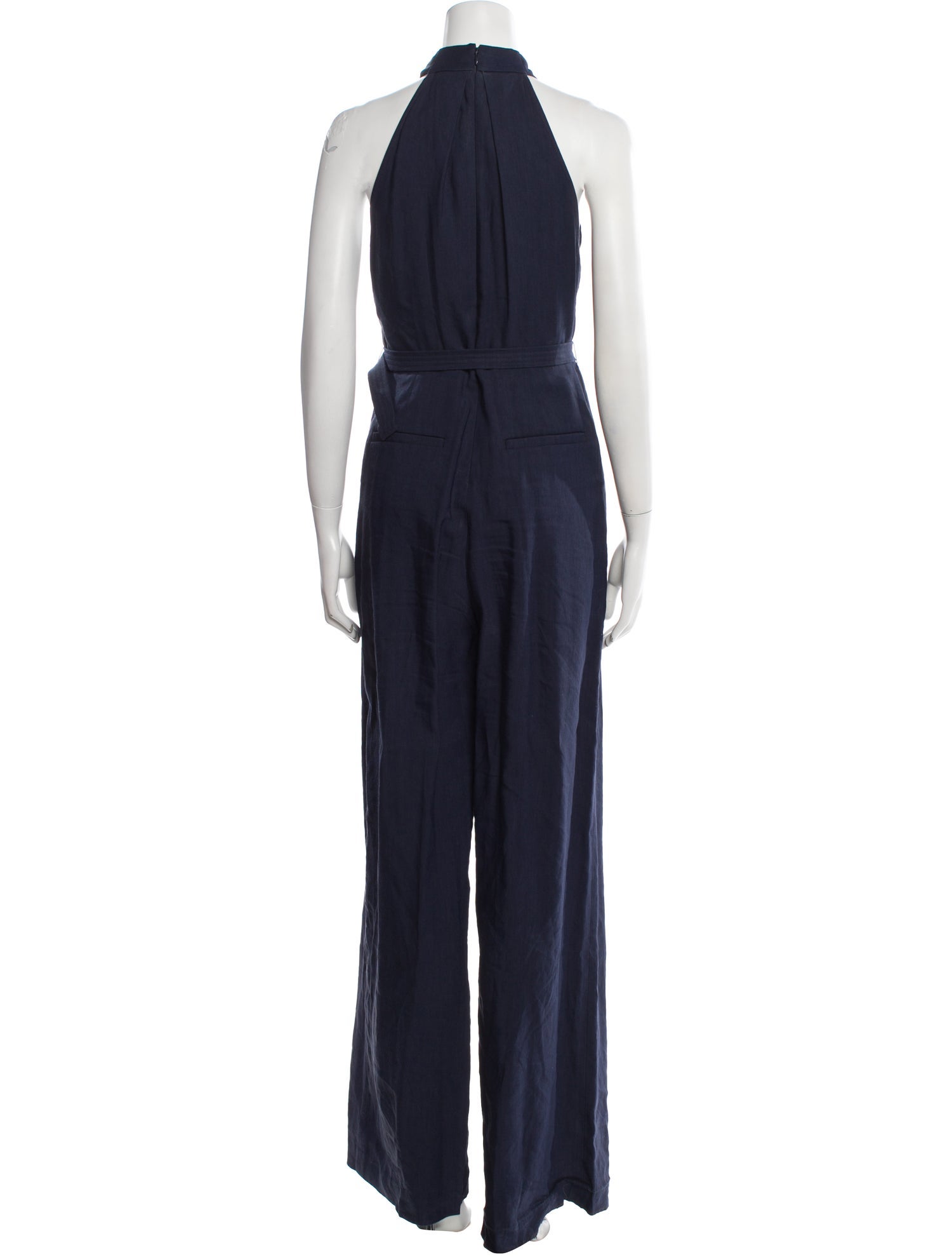A.L.C. Linen V-Neck Jumpsuit