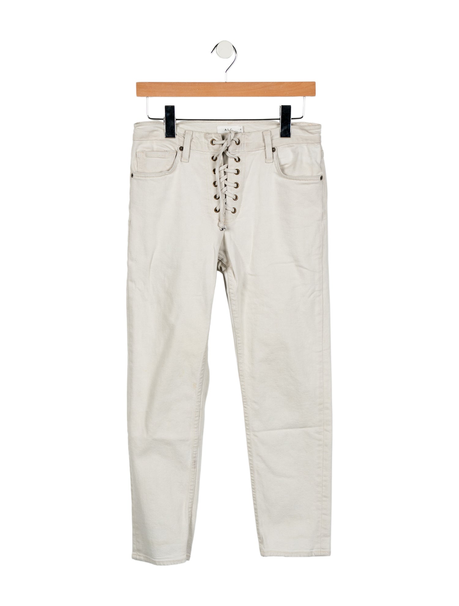 A.L.C. Mid-Rise Straight Leg Jeans