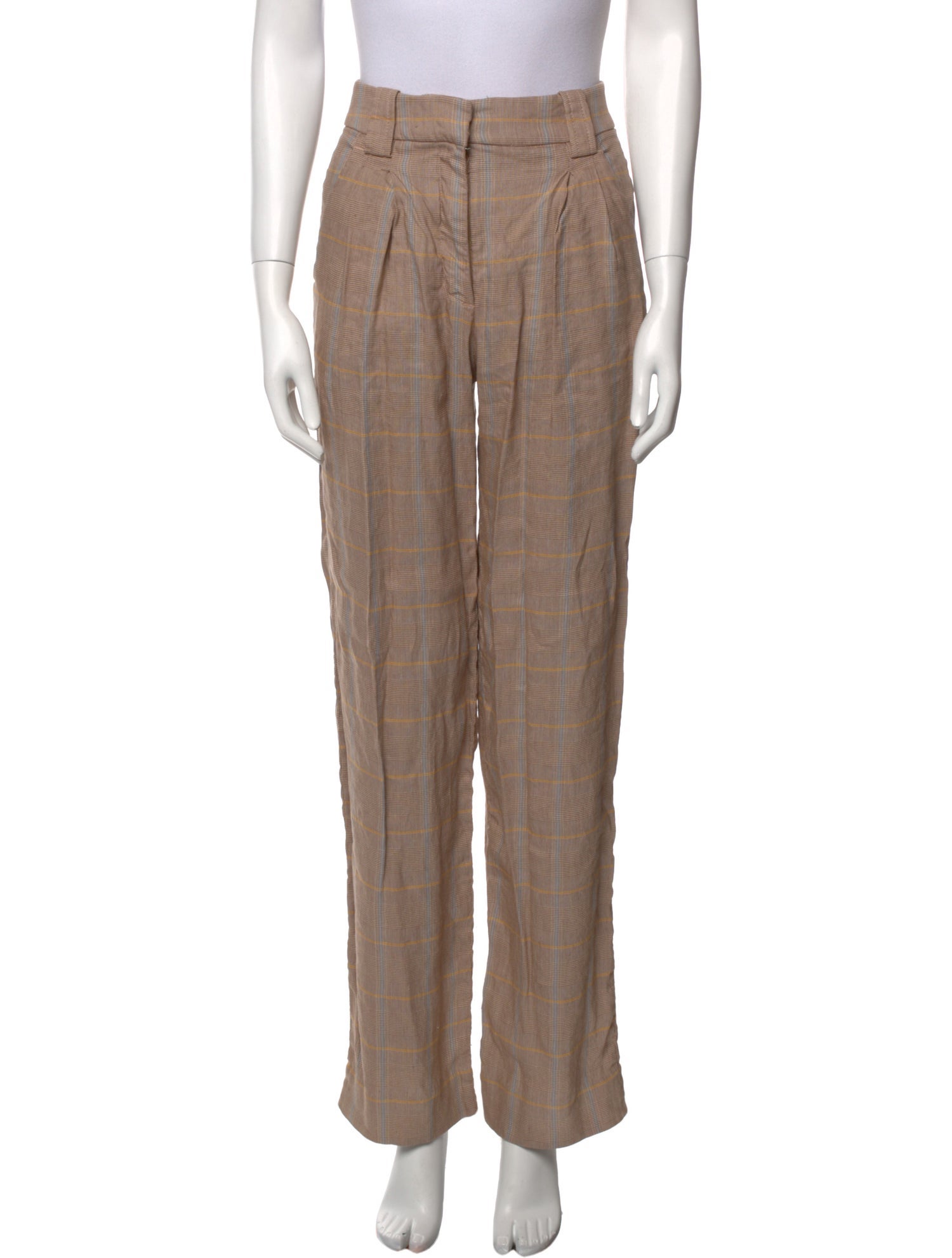 A.L.C. Linen Straight Leg Pants