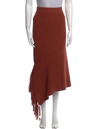 A.L.C. Tassel Accents Midi Length Skirt
