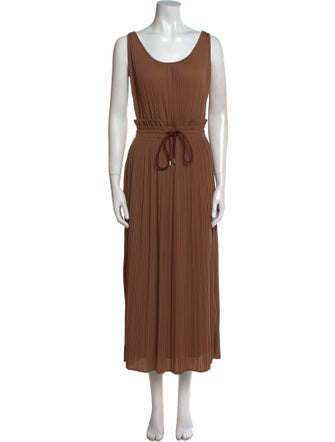 A.L.C. Scoop Neck Long Dress