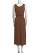 A.L.C. Scoop Neck Long Dress