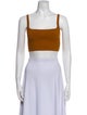 A.L.C. Square Neckline Sleeveless Crop Top