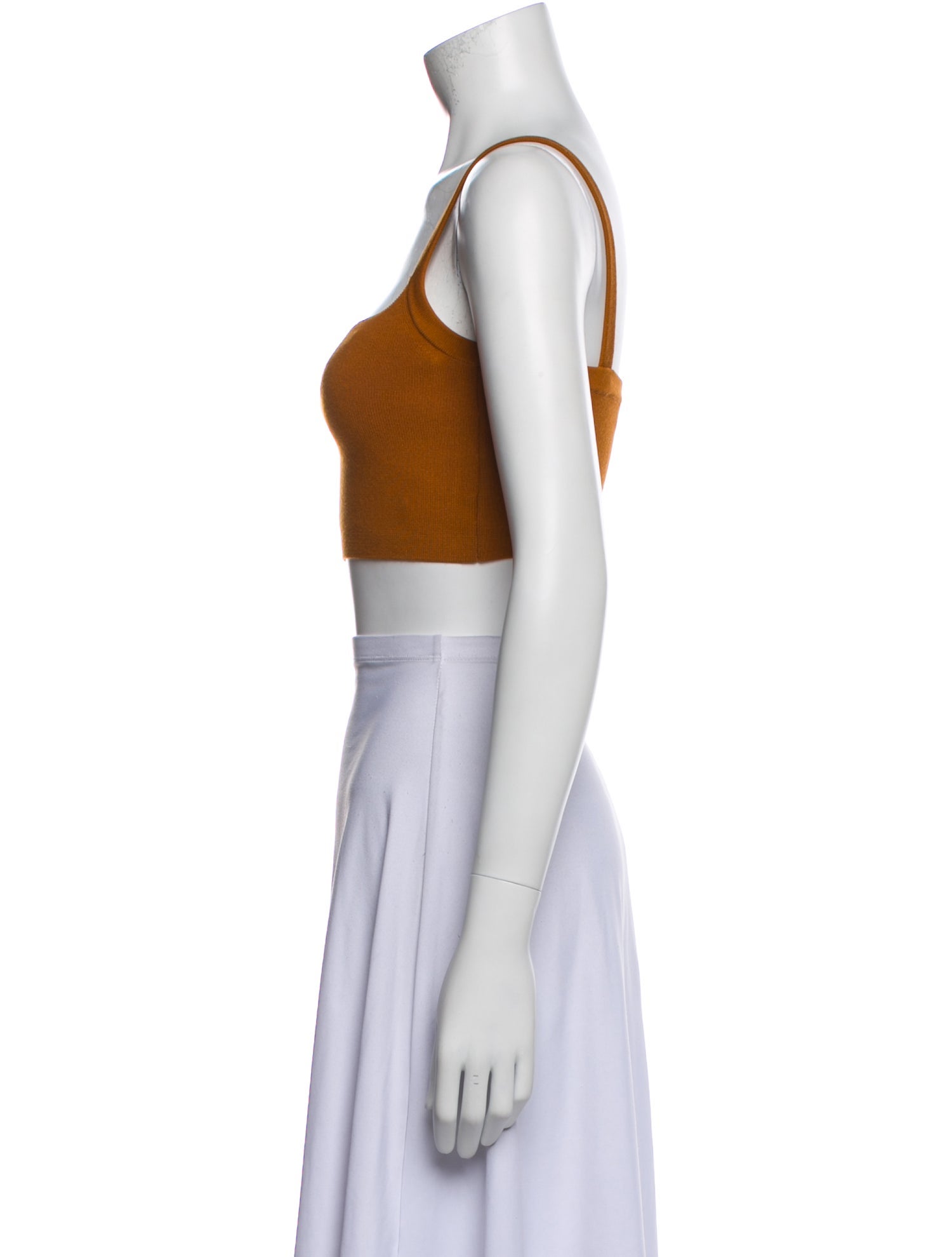 A.L.C. Square Neckline Sleeveless Crop Top